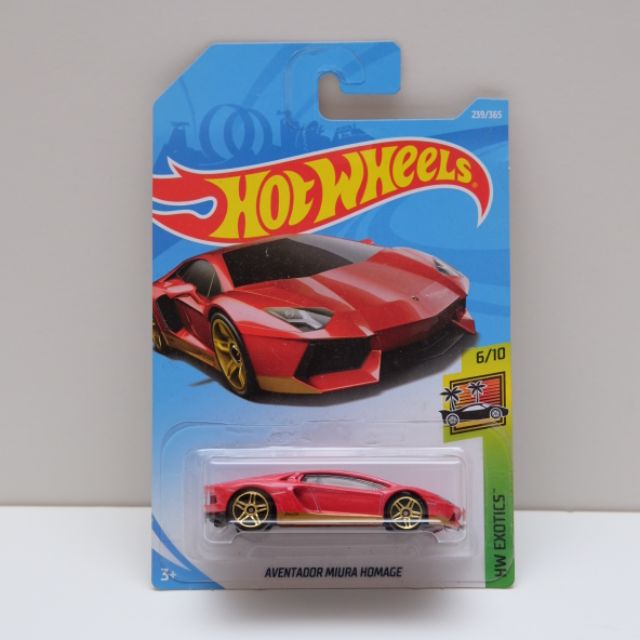 Aventador miura homage hot cheap wheels super treasure hunt