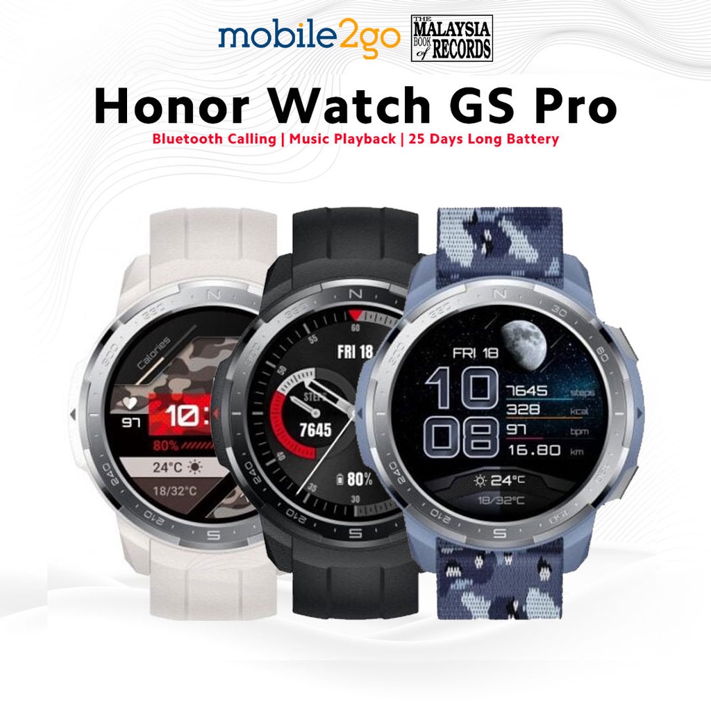 Mobile2Go. Honor Watch GS Pro - Original Honor Malaysia