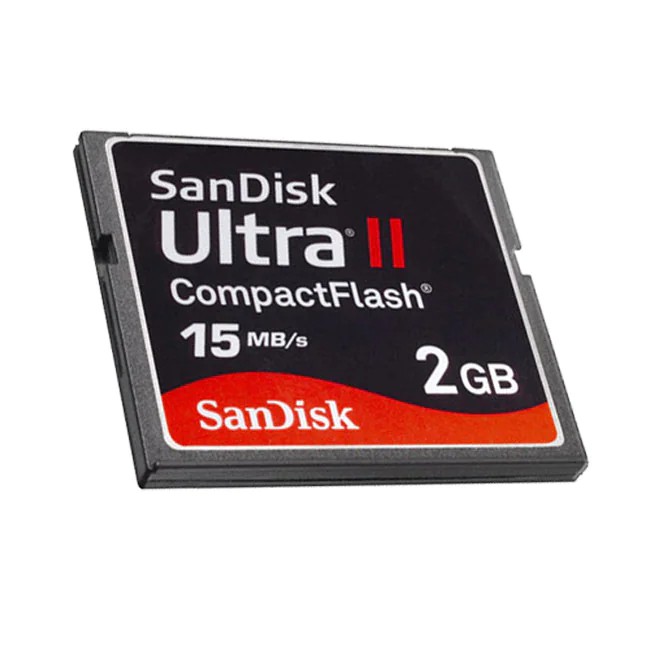 Sandisk Ultra II 15MB/s 2GB Compact Flash Memory Card | Shopee