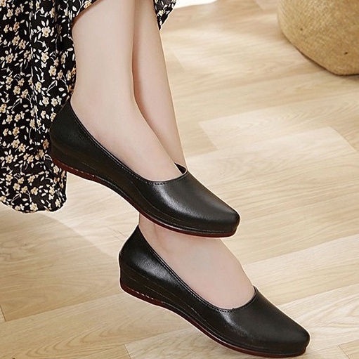 Office ladies outlet flat shoes