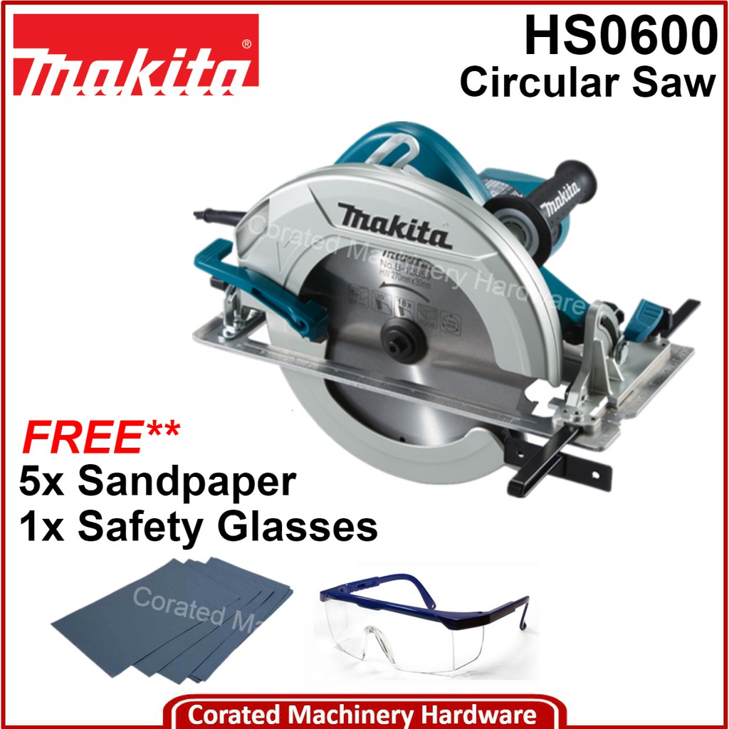 CORATED] Makita HS0600 260mm (10-1/4')/ 270mm (10-5/8') Circular