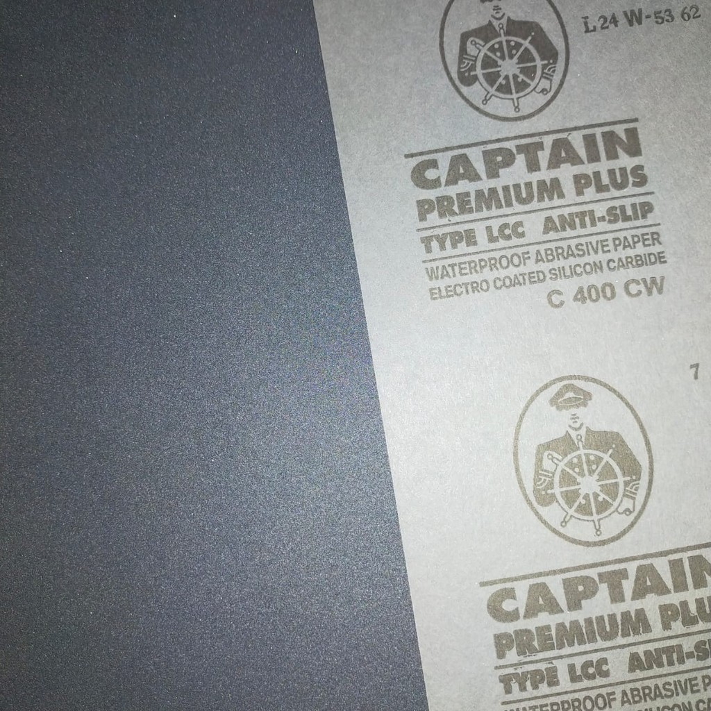 Kertas Pasir Captain Silicon Carbide Electro Coated Waterproof