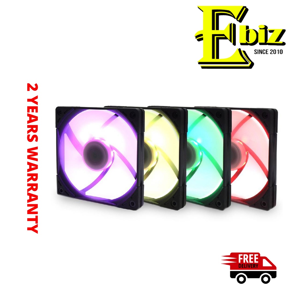 SCYTHE Kaze Flex 120mm Slim PWM RGB Case Fan Shopee Malaysia