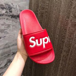 Fake on sale supreme slippers