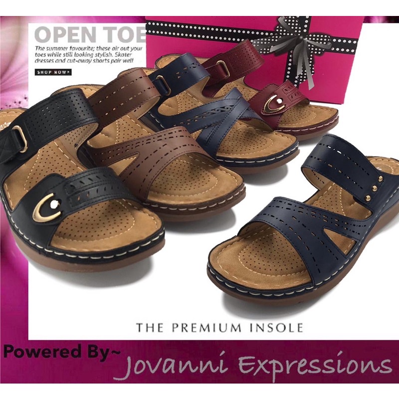 Ready Stock Sandals/ Ultra Lightweight/Comfort Sandals/ Women’s Wedges ...