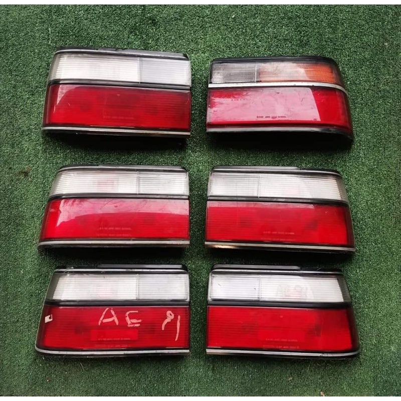 Toyota corolla AE91/EE90, taillight (RH/LH). Used condition halfcut ...