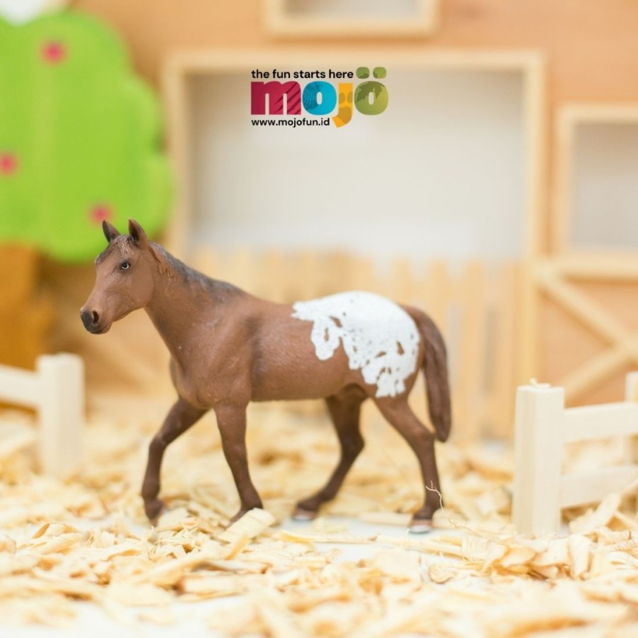 Mojo Fun Appaloso Stallion Chestnut Blanket / Kuda – Horses Collection ...