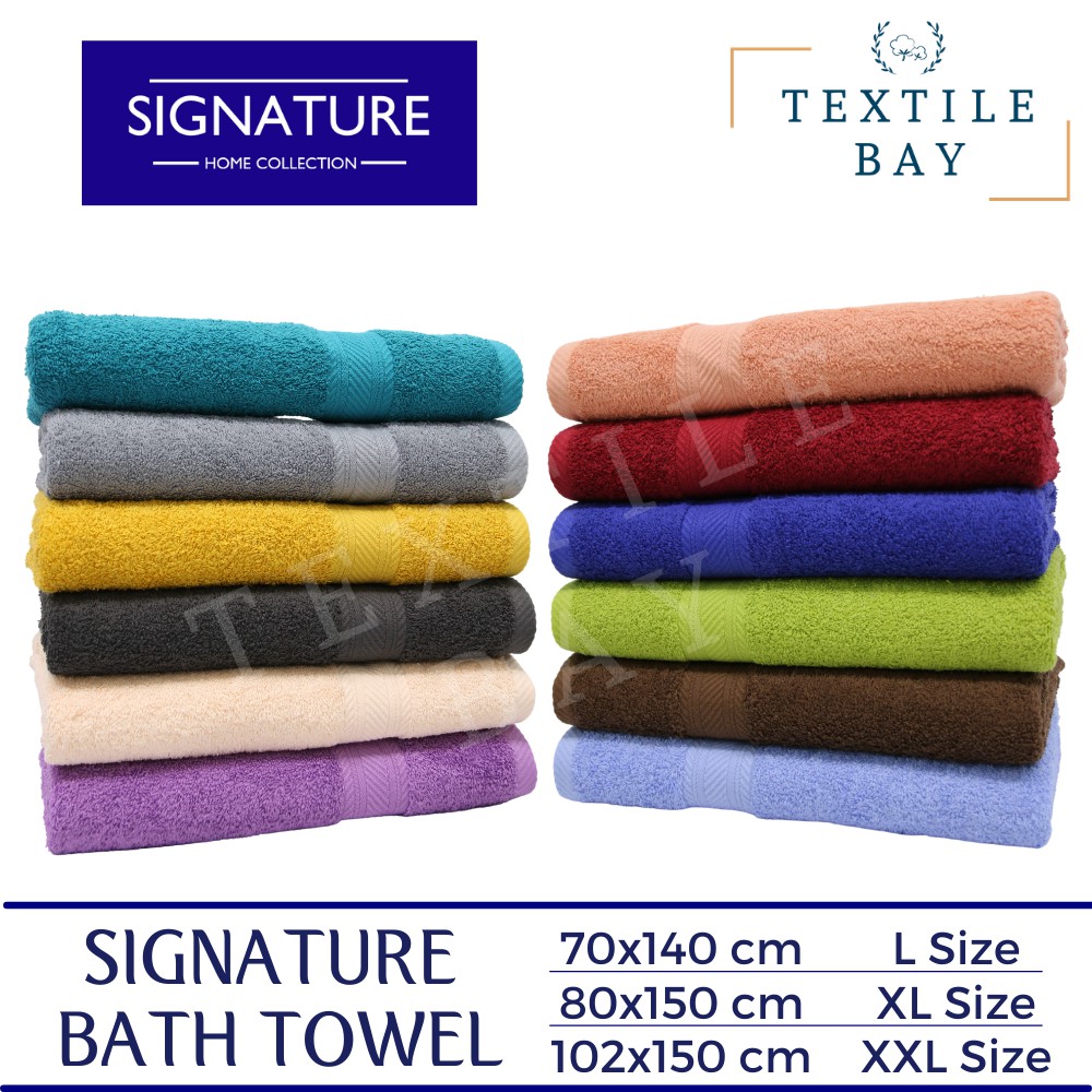 Signature discount bath towels