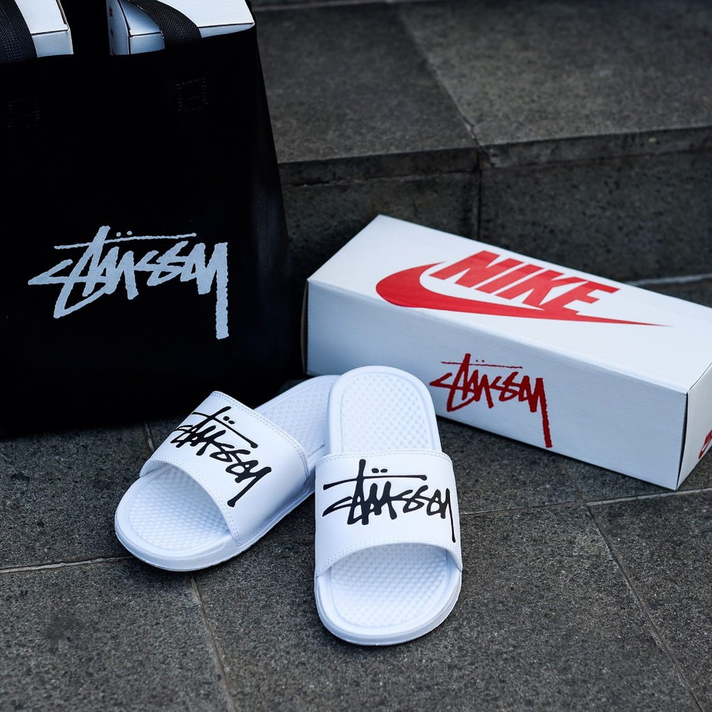 Nike stussy flip discount flops