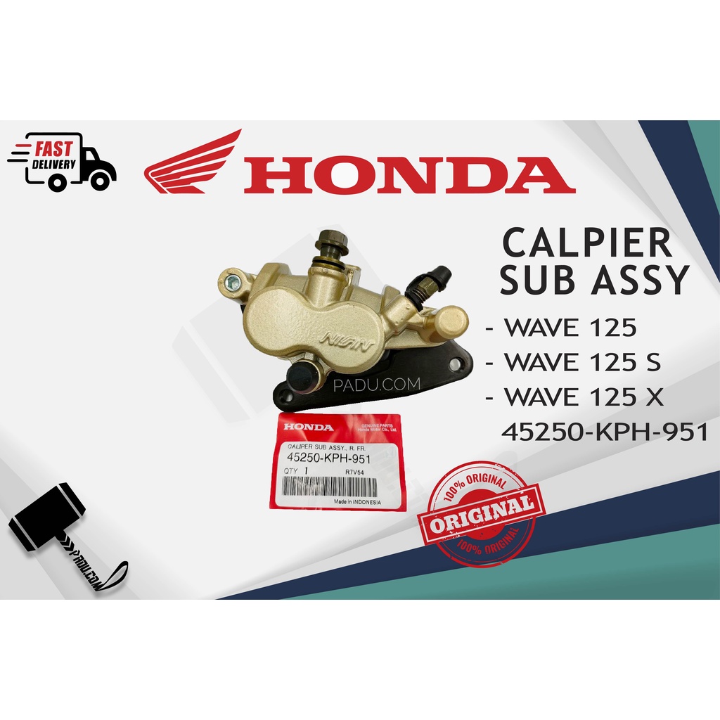 HONDA WAVE 125 / WAVE 125 S / WAVE 125 X CALIPER SUB ASSY FRONT