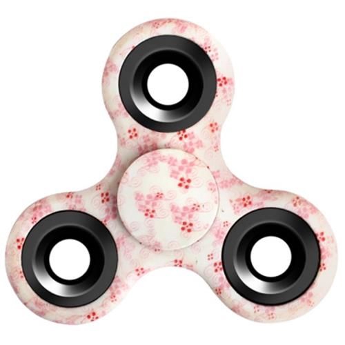 STRESS RELIEF TOY TRIANGLE PATTERNED FIDGET SPINNER (PINK) | Shopee ...