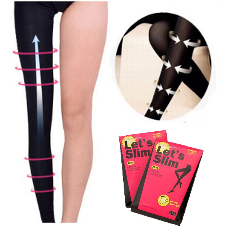 Let S Slim 200m 600m Power Hips Up Tights High Stocking Comfort Pressure Legging Shopee Malaysia