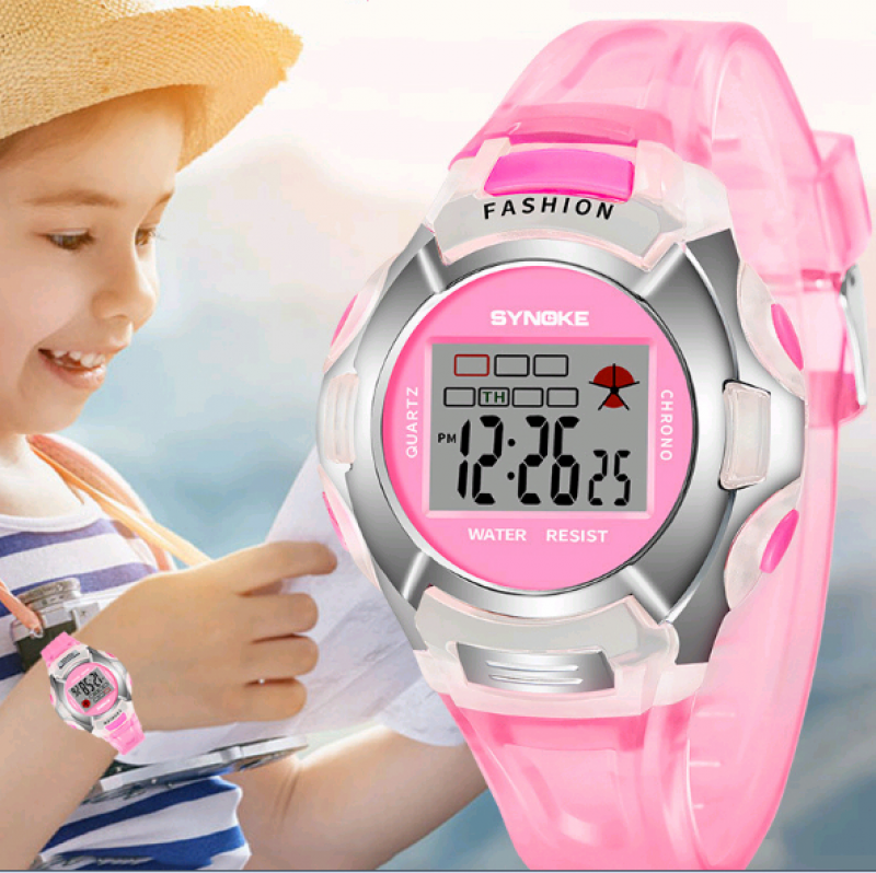 Synoke Digital Watch Sport Luminarc Jam Tangan Budak Sportswatches ...