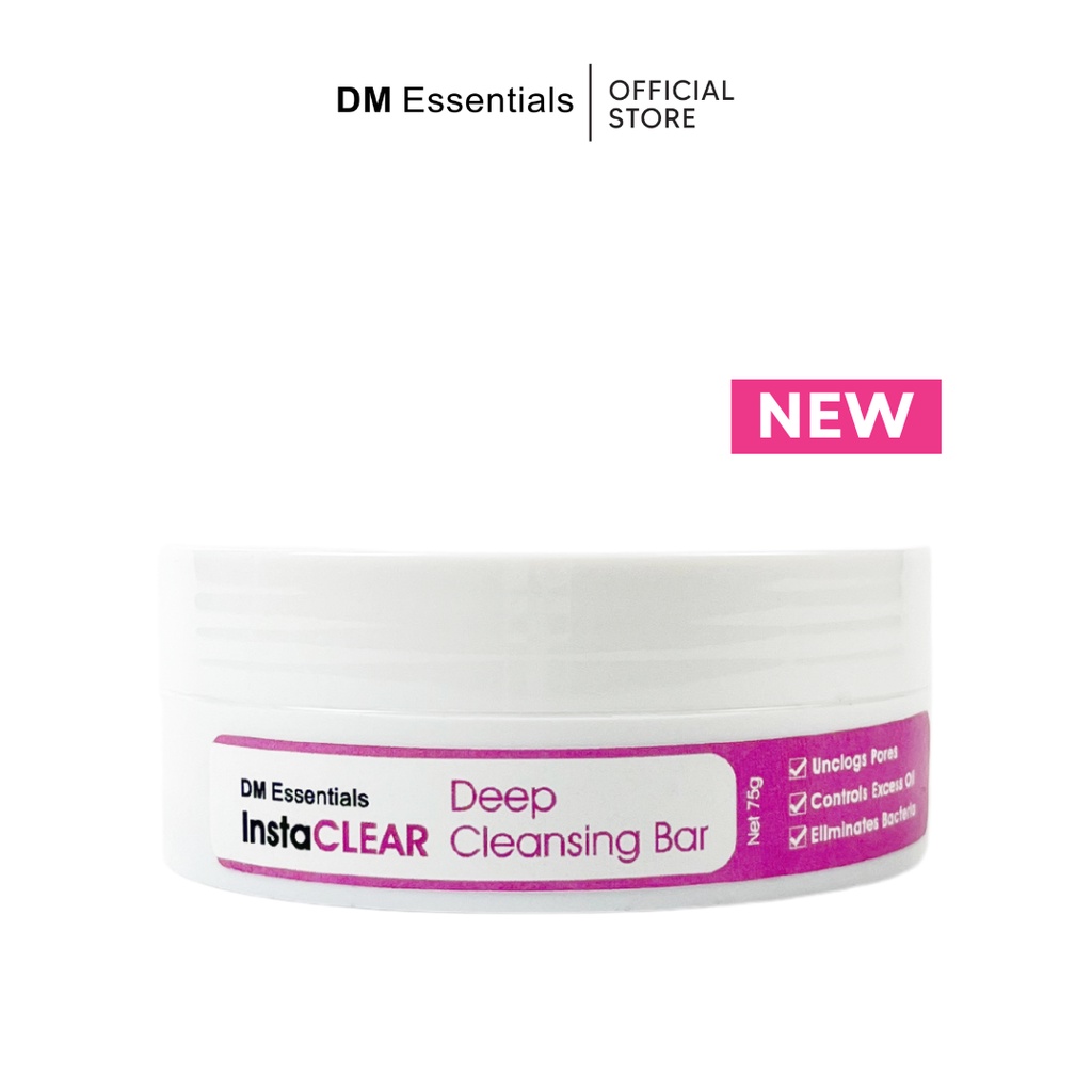 InstaCLEAR Deep Cleansing Bar Sabun Acne Pimple Jerawat Blemish ...