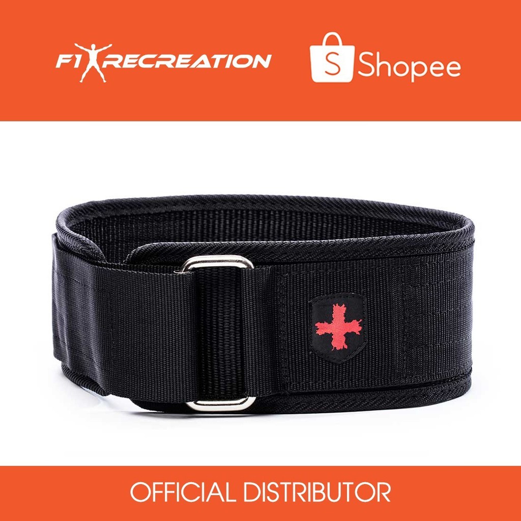 Original Harbinger 4 Nylon Weightlifting Belt Shopee Malaysia