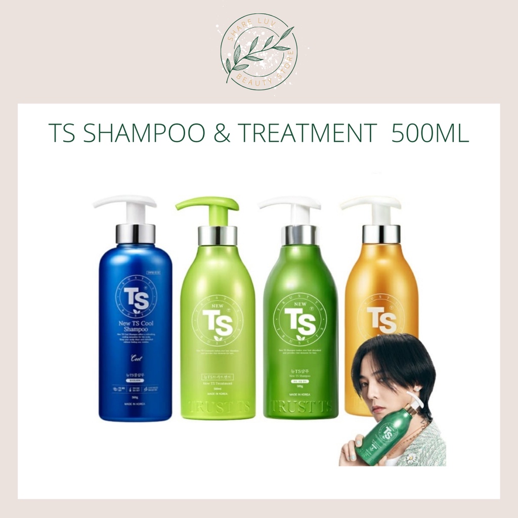 [Ready Stock] TS New Shampoo / TS New Treatment / TS Cool Shampoo /TS ...