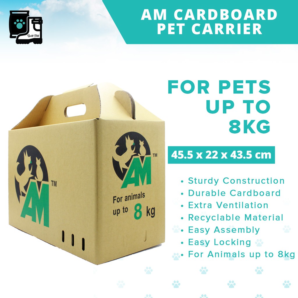 Disposable pet outlet carrier