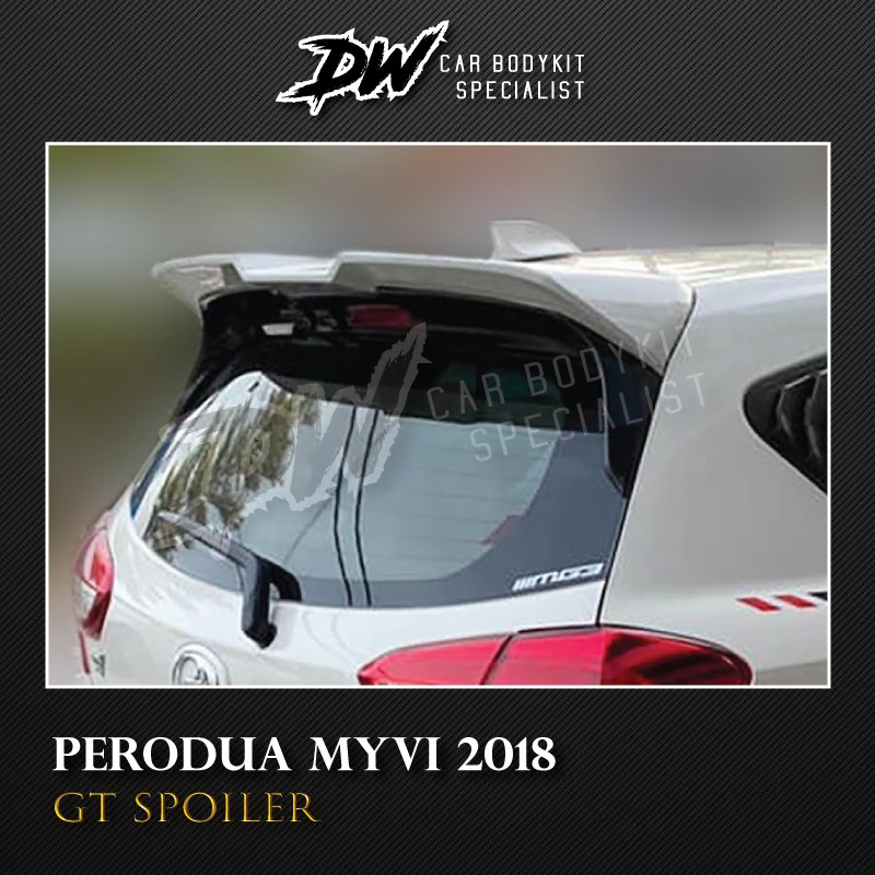 Perodua Myvi 2018 GT Spoiler (ABS) Shopee Malaysia
