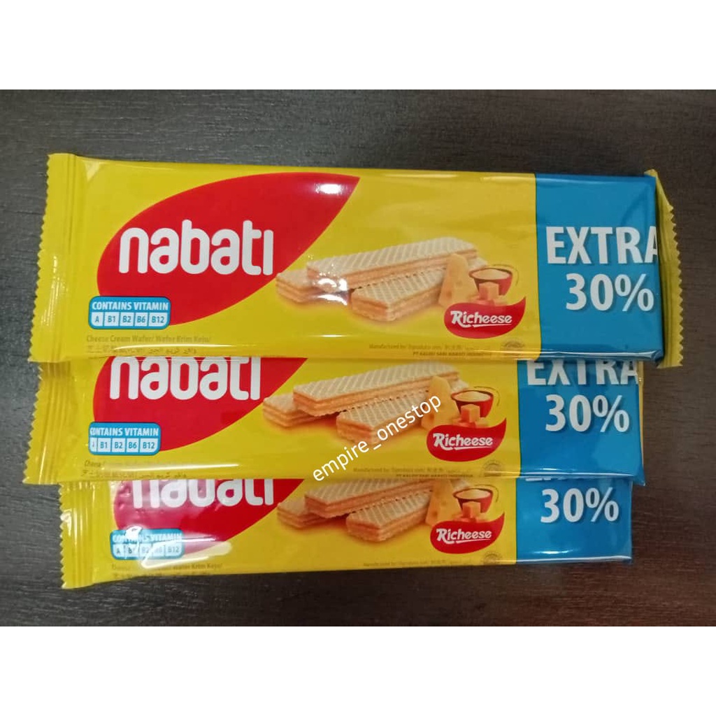 (Halal) Nabati Cheese(20pcs x 16g)/Wafer/Crunchy/Rich in Cheese/Jajan ...