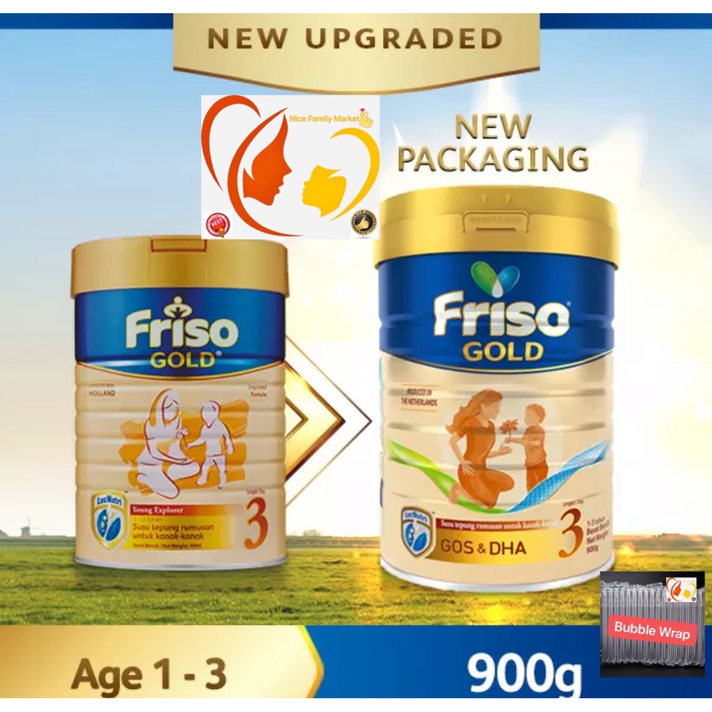 Friso Gold Step 3 (900g) NEW PACKING Ready Stock | Shopee Malaysia