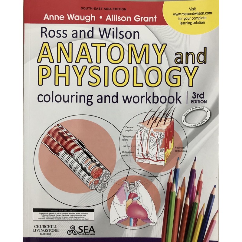 Ross And Wilson Anatomy And Physiology Colouring And Workbook 3e Shopee Malaysia 7496