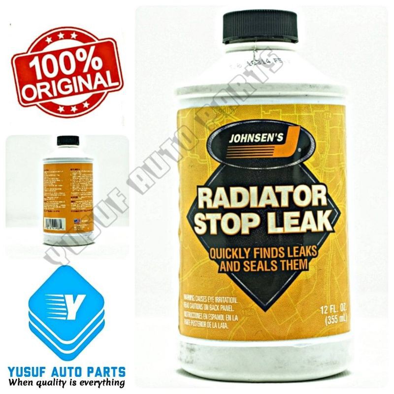 JOHNSEN'S Radiator Stop Leak Sealer (355ML) 100 ORIGINAL Made in
