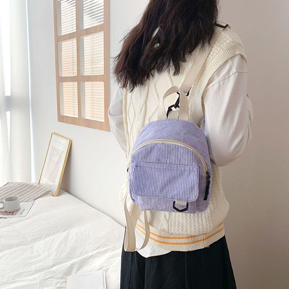 OKDSHOP Mini Backpack Women Small Simple Traveling Backpacks | Shopee ...