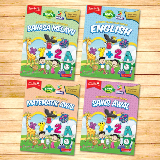 Genius Buku Aktiviti Tadika & Prasekolah | Shopee Malaysia