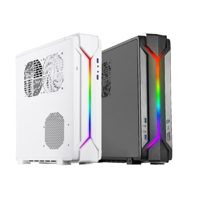 SilverStone Raven Series RVZ03 ARGB Mini-ITX Casing # [BLACK