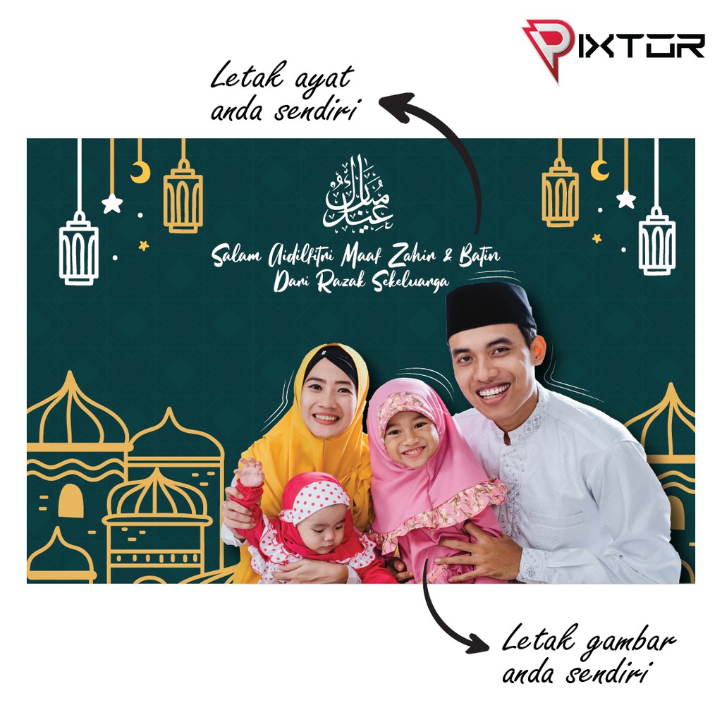 Digital Card / E Kad Ucapan Raya Edit Gambar Sendiri | Shopee Malaysia