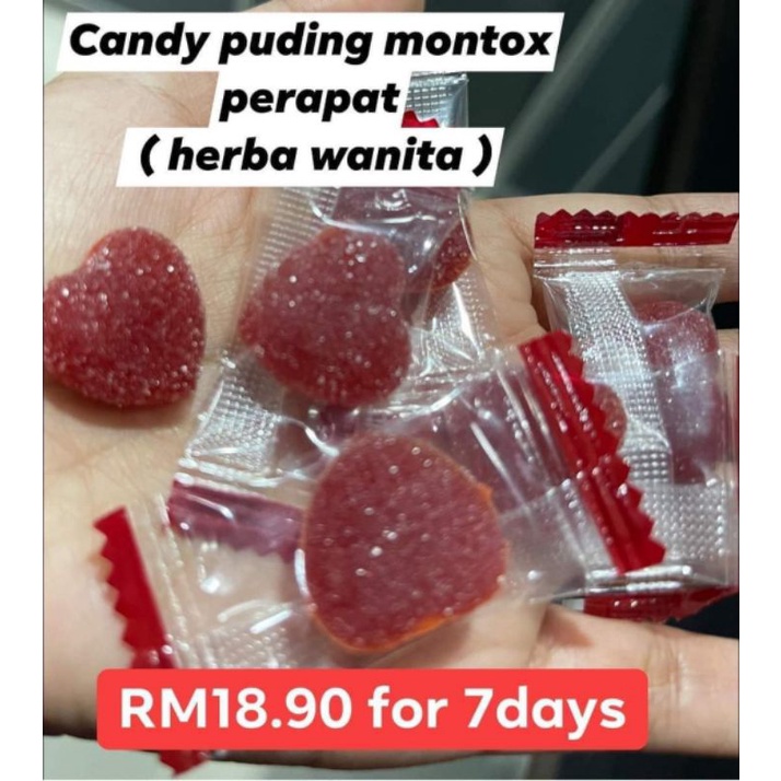 🔥HOT ITEM🔥CANDY PUDING MONTOX BERRY STOBERRY + 🎁 | Shopee Malaysia