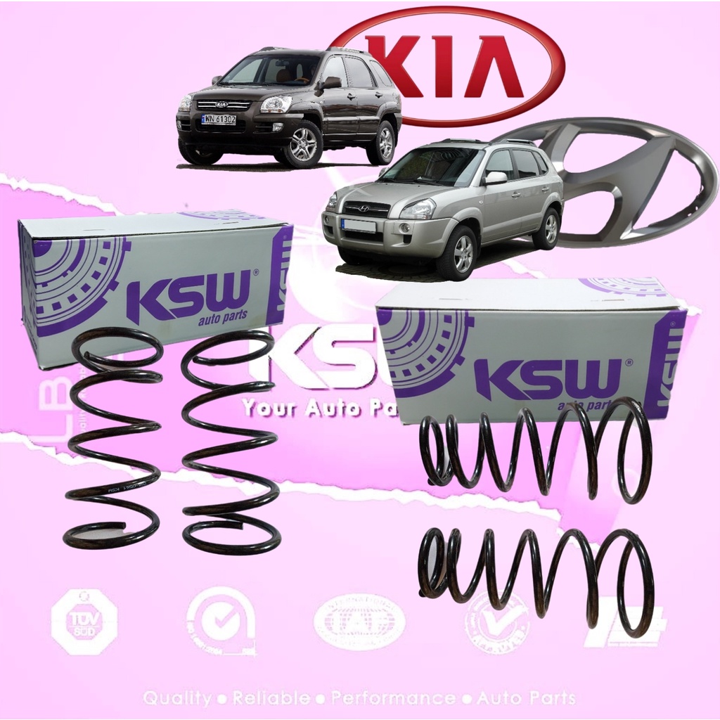 Hyundai Tucson 2005/ Kia Sportage KSW Coil Spring Shopee Malaysia