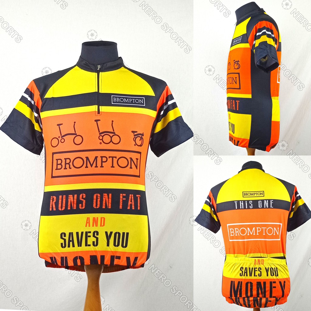 brompton cycling jersey