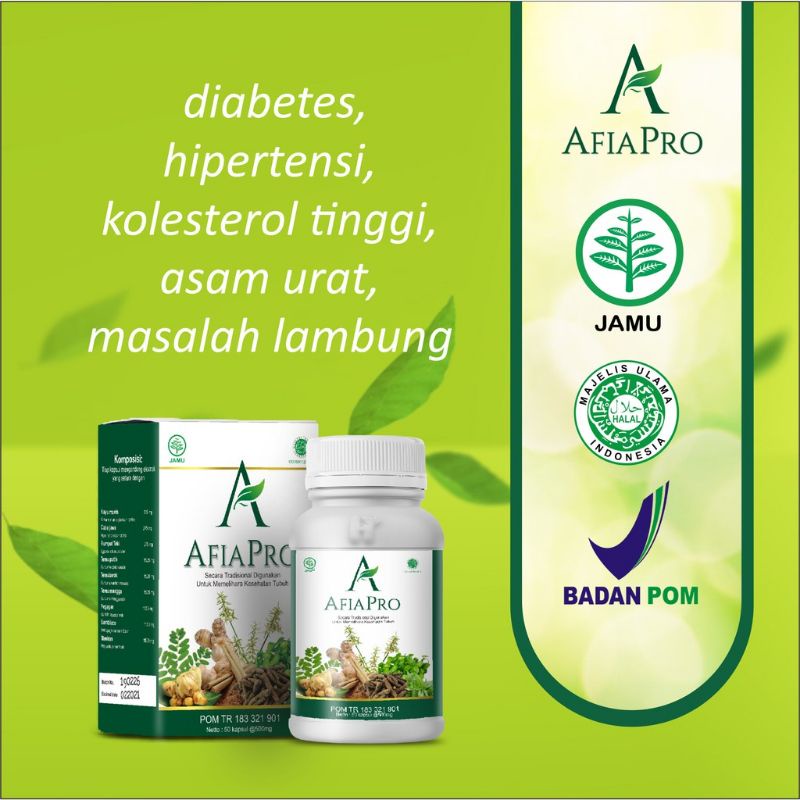 Afia PRO herbal Medicine Gout Hypertension Rheumatism diabetes