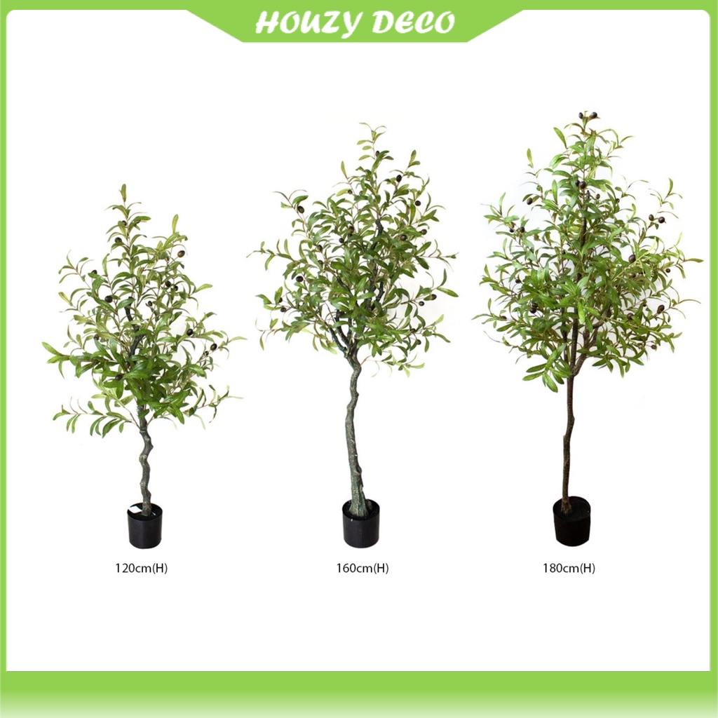 Pokok Viral Zaiton 120/160/180 cm - Olive Tree Artificial Premium Tree ...