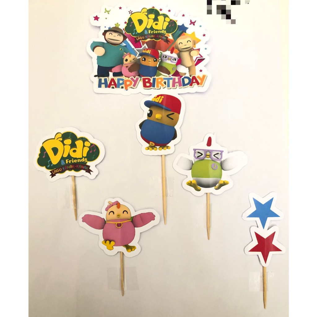 topper didi and friends glossy paper | Shopee Malaysia