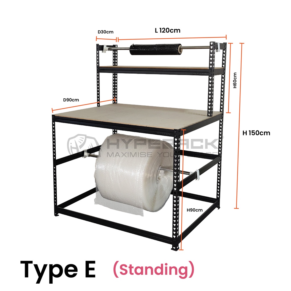 🐘[FREE SHIPPING] HYPERACK™️ Heavy Duty Packaging Table Online Seller ...
