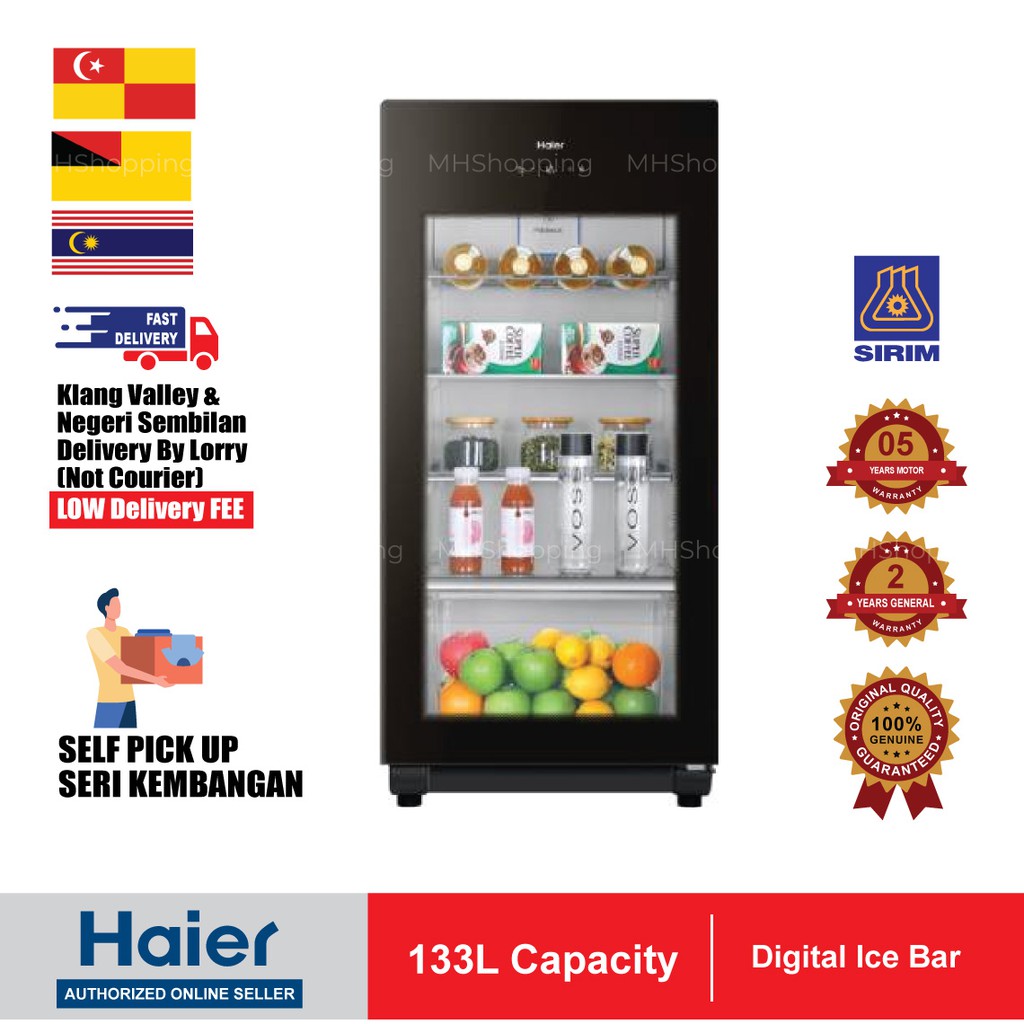 Haier(138L) Ice Bar Upright freezer (LC138WB) 1st Ice Bar in