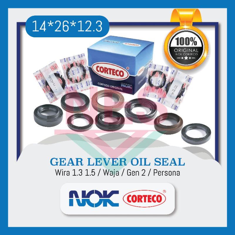 NOK CORTECO Gear Lever Oil Seal Wira 1.3 1.5 / Waja / Gen 2 / Persona