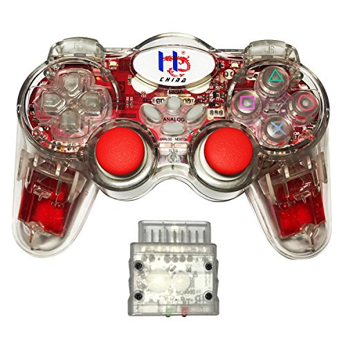 PS2 Transperant Wireless Controller High Performance. | Shopee Malaysia