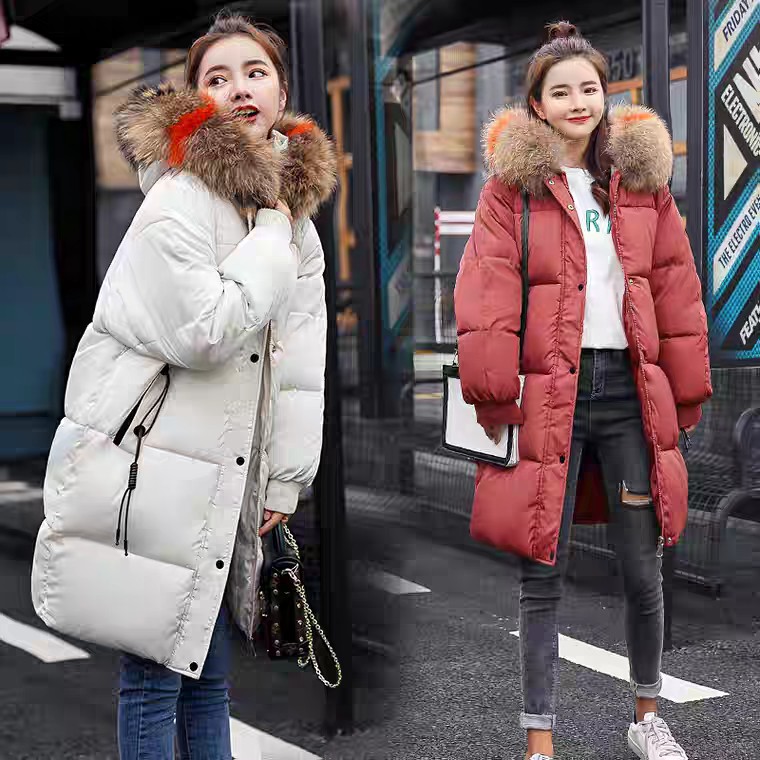 Korean Winter Coat Women Plus Size Long Warm Hooded Jacket Faux Fur Outwear Hot Sale Shopee Malaysia