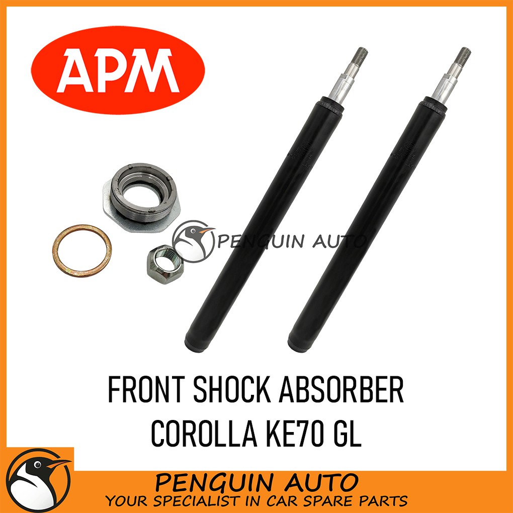 TOYOTA COROLLA KE70 GL FRONT SHOCK ABSORBER APM BRAND 1PAIR Shopee