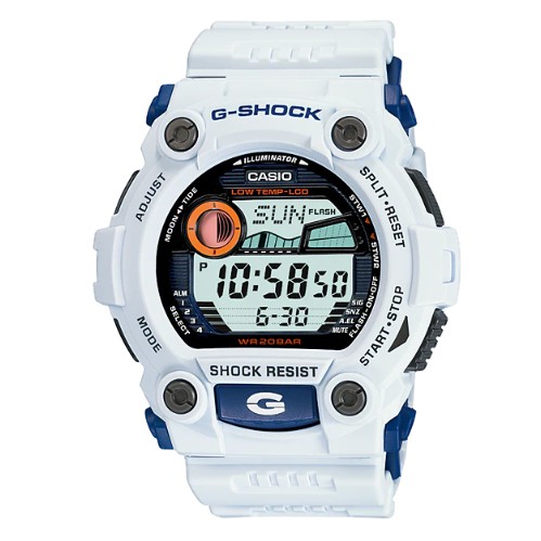 G shock mat motor putih new arrivals