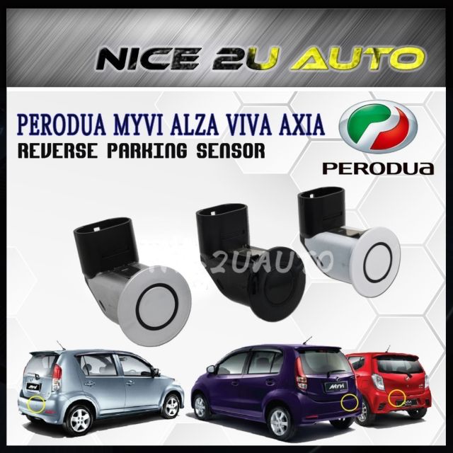 Reverse Parking Sensor Pnp For Perodua Daihatsu Myvi Viva Alza Axia ⚡ ...