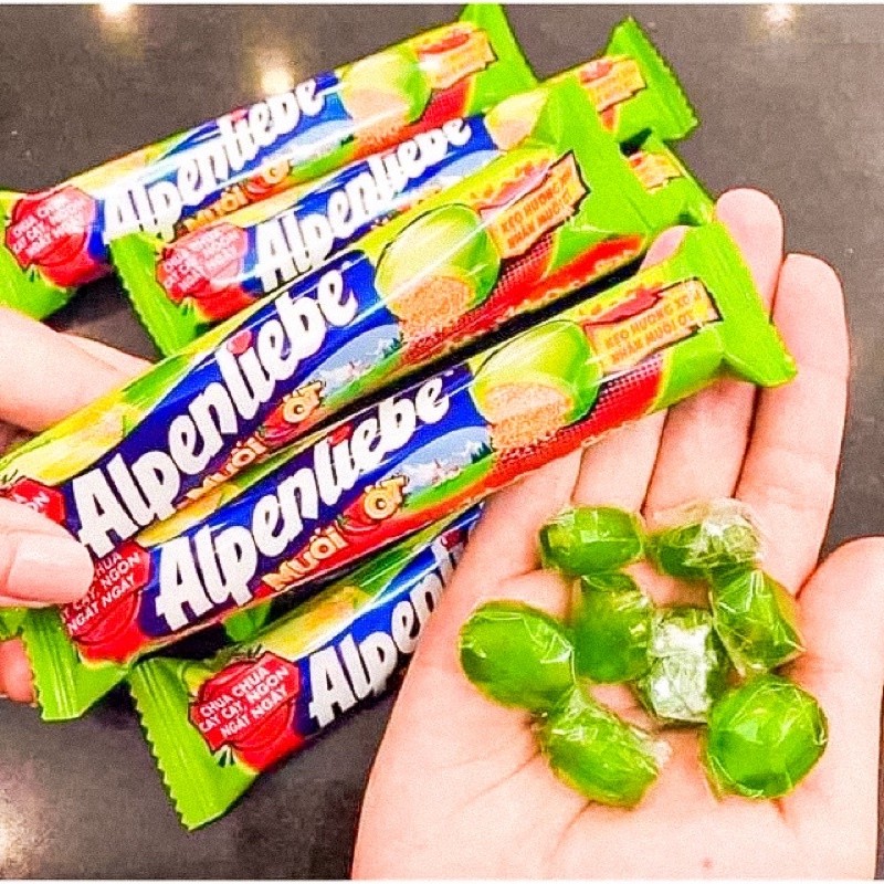 Alpenliebe mango candy filled with chili salt 26g bar Shopee Malaysia