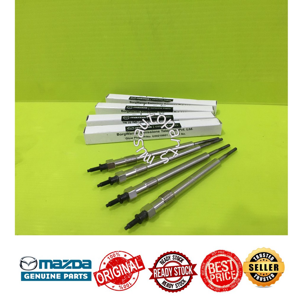 ORIGINAL HEATER/ GLOW PLUG FOR FORD RANGER 2.2/ MAZDA BT-50 (2012-2020 ...