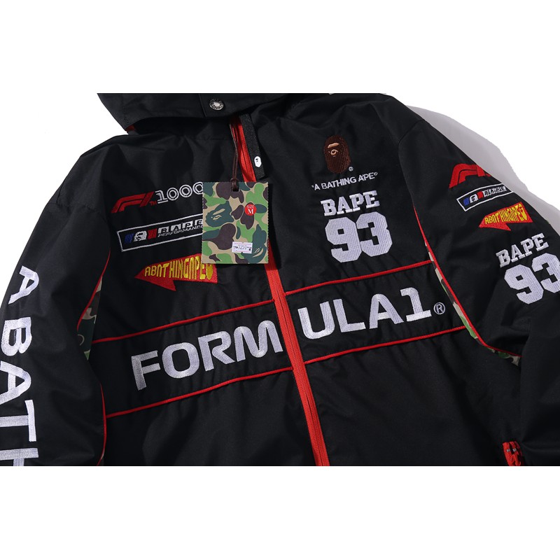 Bape f1 jacket shop