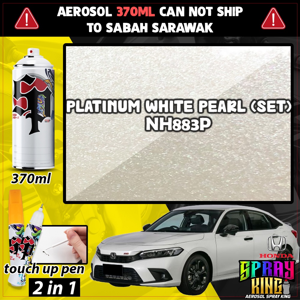 Honda Civic Paint 11th 2021-2022 { NH883P Platinum White Pearl } Touch ...