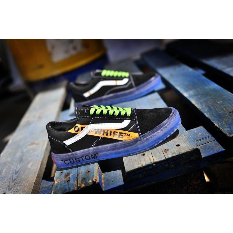Vans Custom Transparent OffWhite Shopee Malaysia