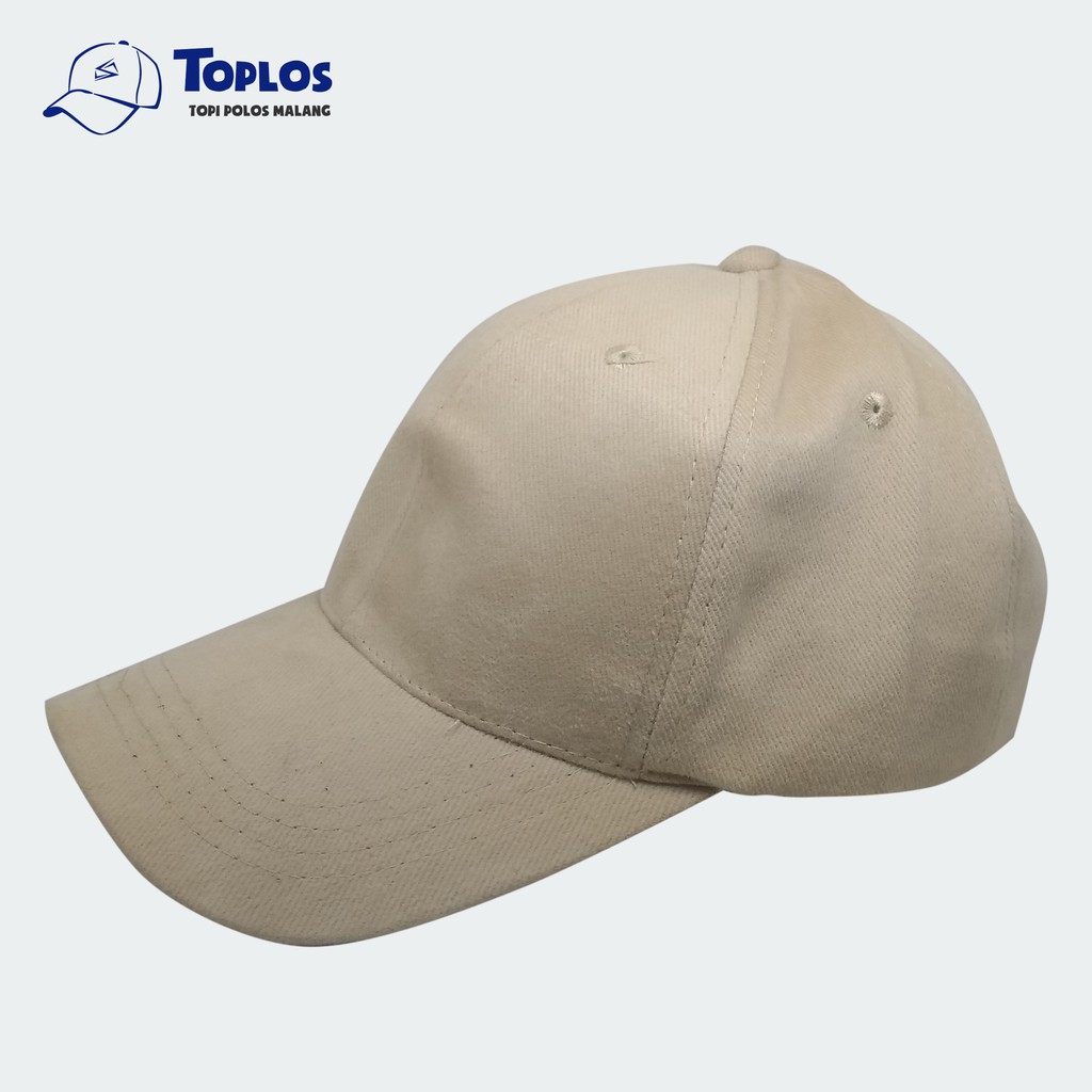 Plain best sale beige cap